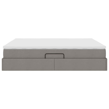 Letto con contenitore e materasso Talpa 160 x 200 cm Poliestere | homemem39