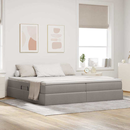 Letto con contenitore e materasso Talpa 200 x 200 cm Poliestere | homemem39