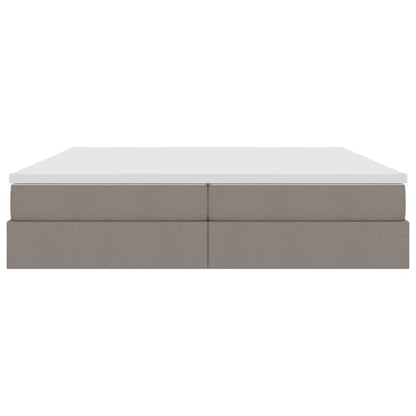 Letto con contenitore e materasso Talpa 200 x 200 cm Poliestere | homemem39