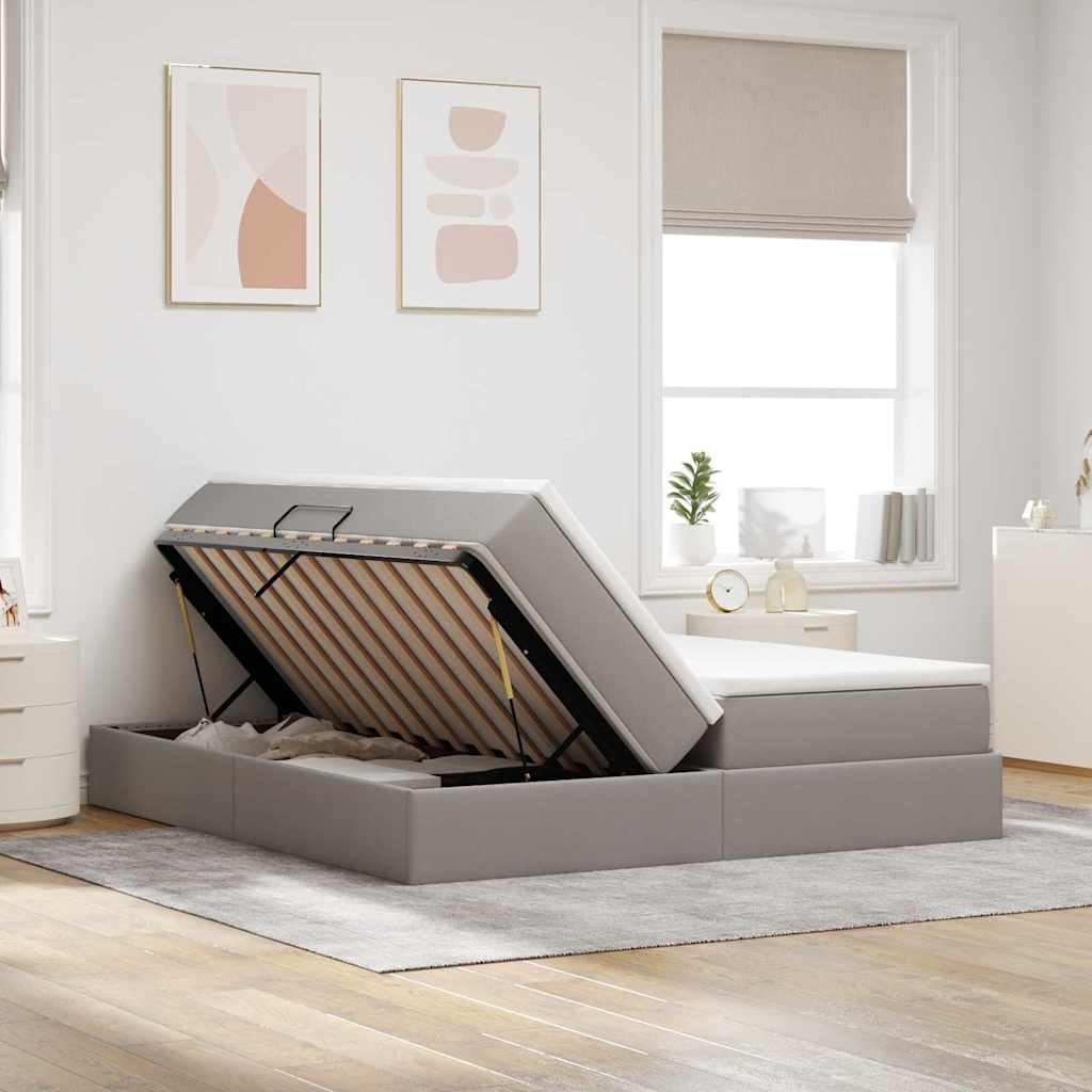 Letto con contenitore e materasso Talpa 180 x 200 cm Poliestere | homemem39