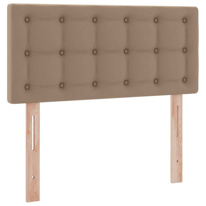 Letto con contenitore e materasso Cappuccino 90 x 190 cm | homemem39