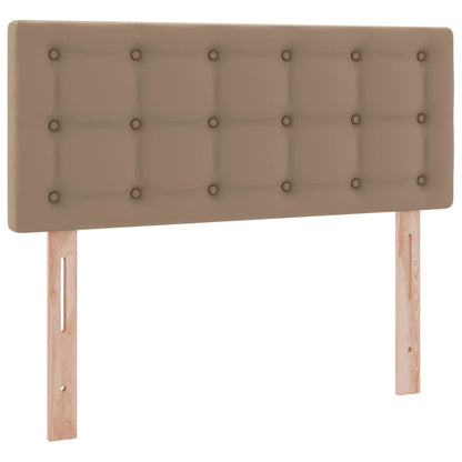 Letto con contenitore e materasso Cappuccino 120 x 200 cm | homemem39