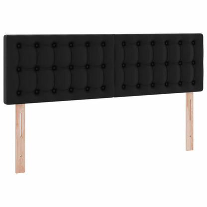 Letto con contenitore e materasso Nero 140 x 190 cm | homemem39