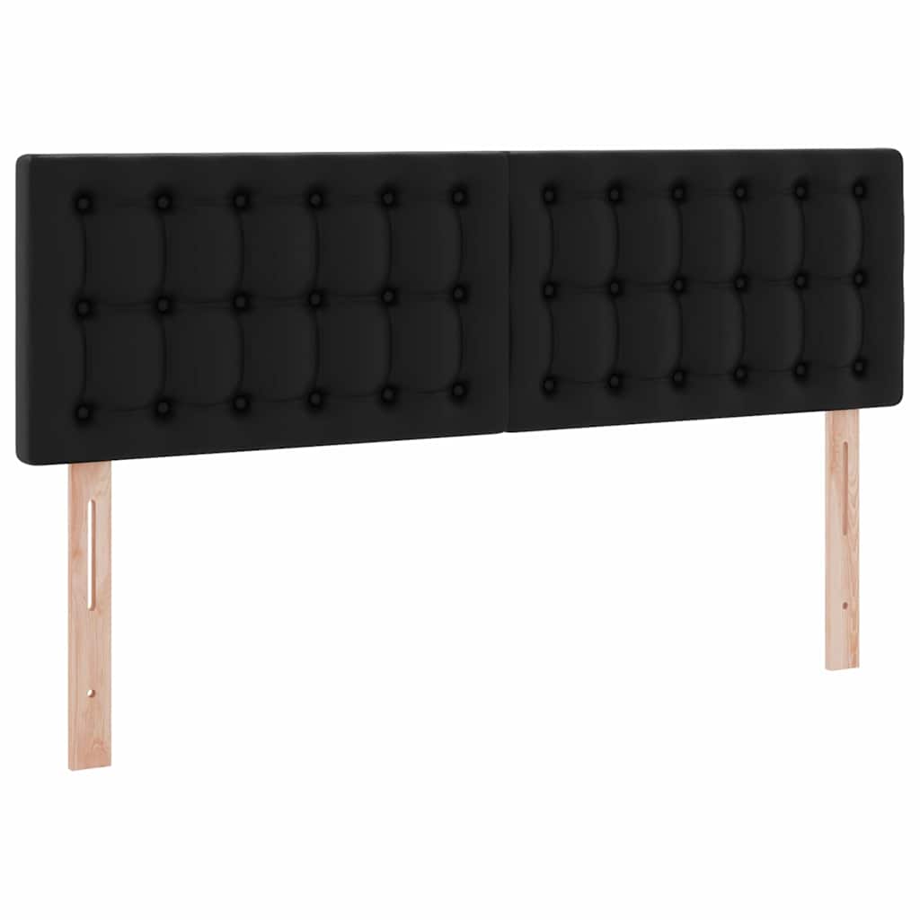 Letto con contenitore e materasso Nero 140 x 200 cm | homemem39