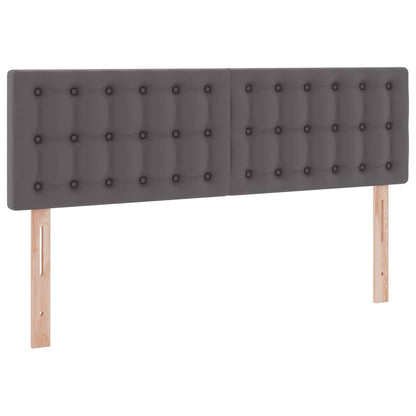 Letto con contenitore e materasso Grigio 140 x 200 cm | homemem39