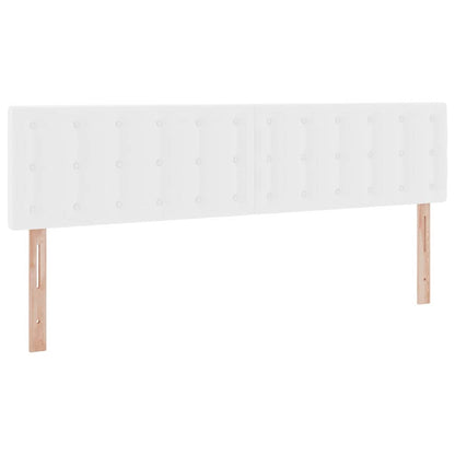 Letto con contenitore e materasso Bianco Puro 180 x 200 cm | homemem39