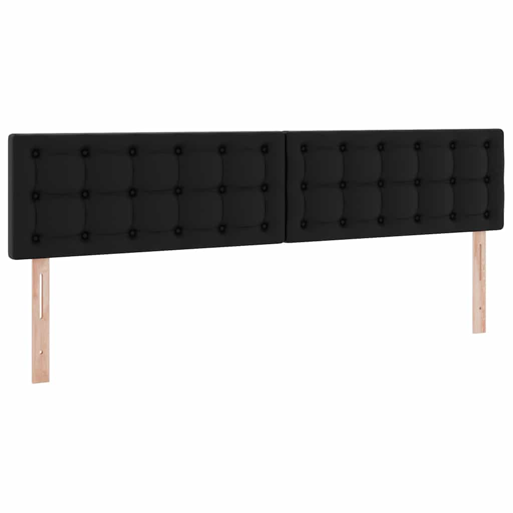 Letto con contenitore e materasso Nero 200 x 200 cm | homemem39