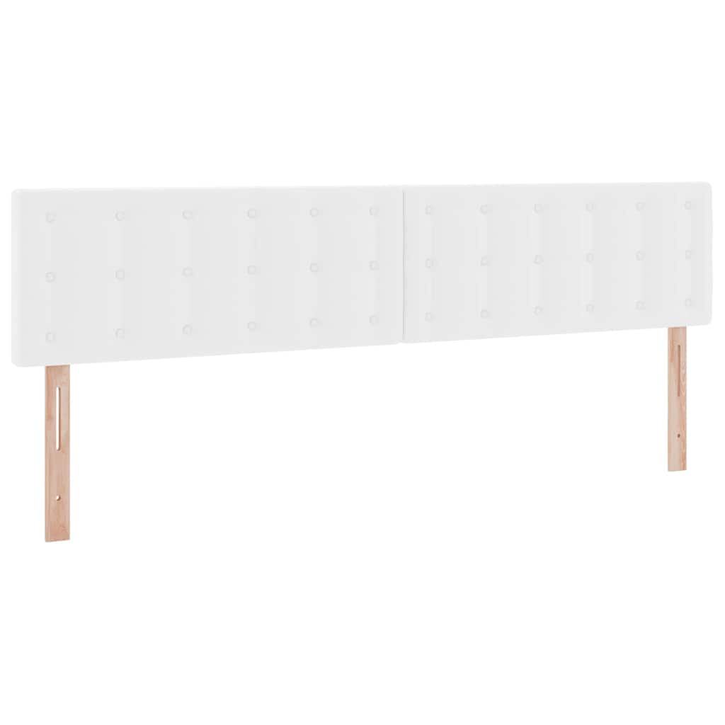 Letto con contenitore e materasso Bianco Puro 200 x 200 cm | homemem39