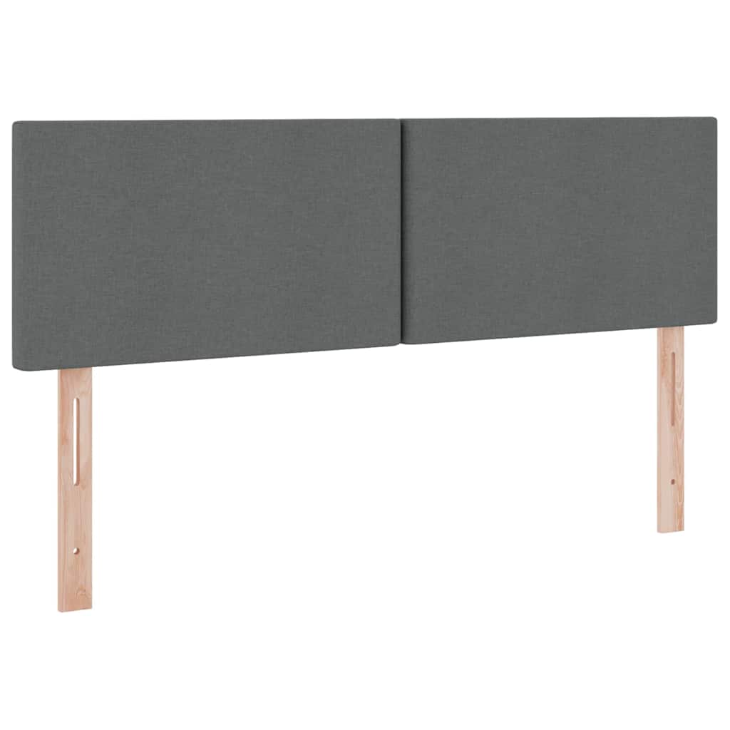 Letto con contenitore e materasso Grigio scuro 140 x 200 cm | homemem39