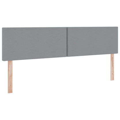 Letto con contenitore e materasso Grigio chiaro 160 x 200 cm | homemem39