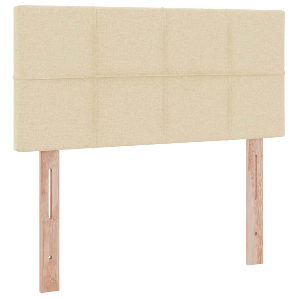 Letto con contenitore e materasso Crema 90 x 190 cm | homemem39