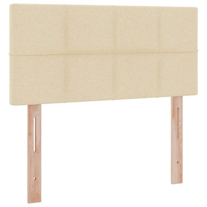 Letto con contenitore e materasso Crema 90 x 190 cm | homemem39