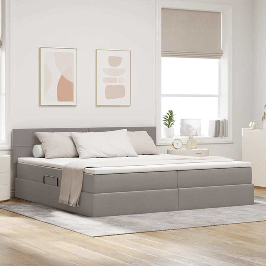 Letto con contenitore e materasso Talpa 200 x 200 cm | homemem39