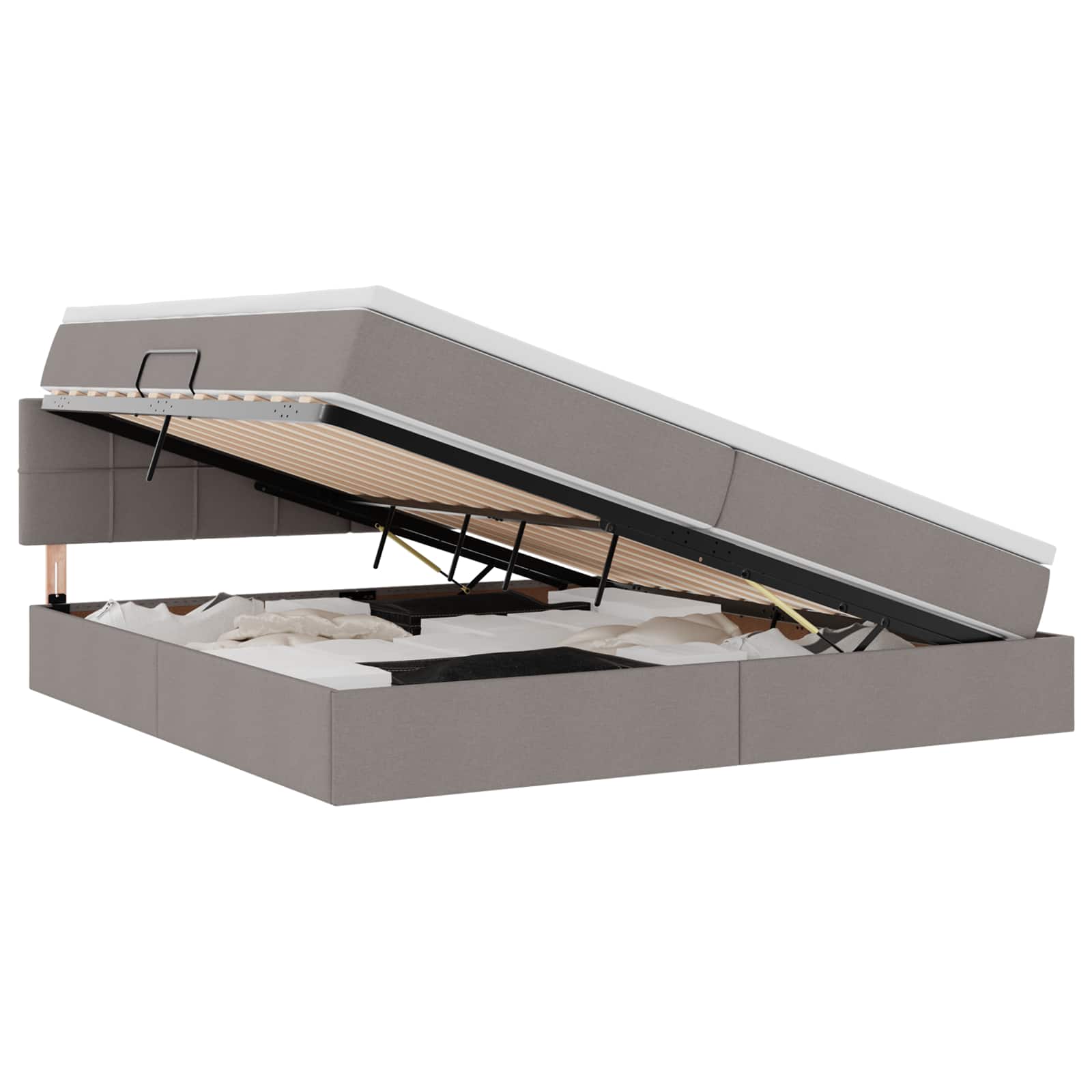 Letto con contenitore e materasso Talpa 200 x 200 cm | homemem39