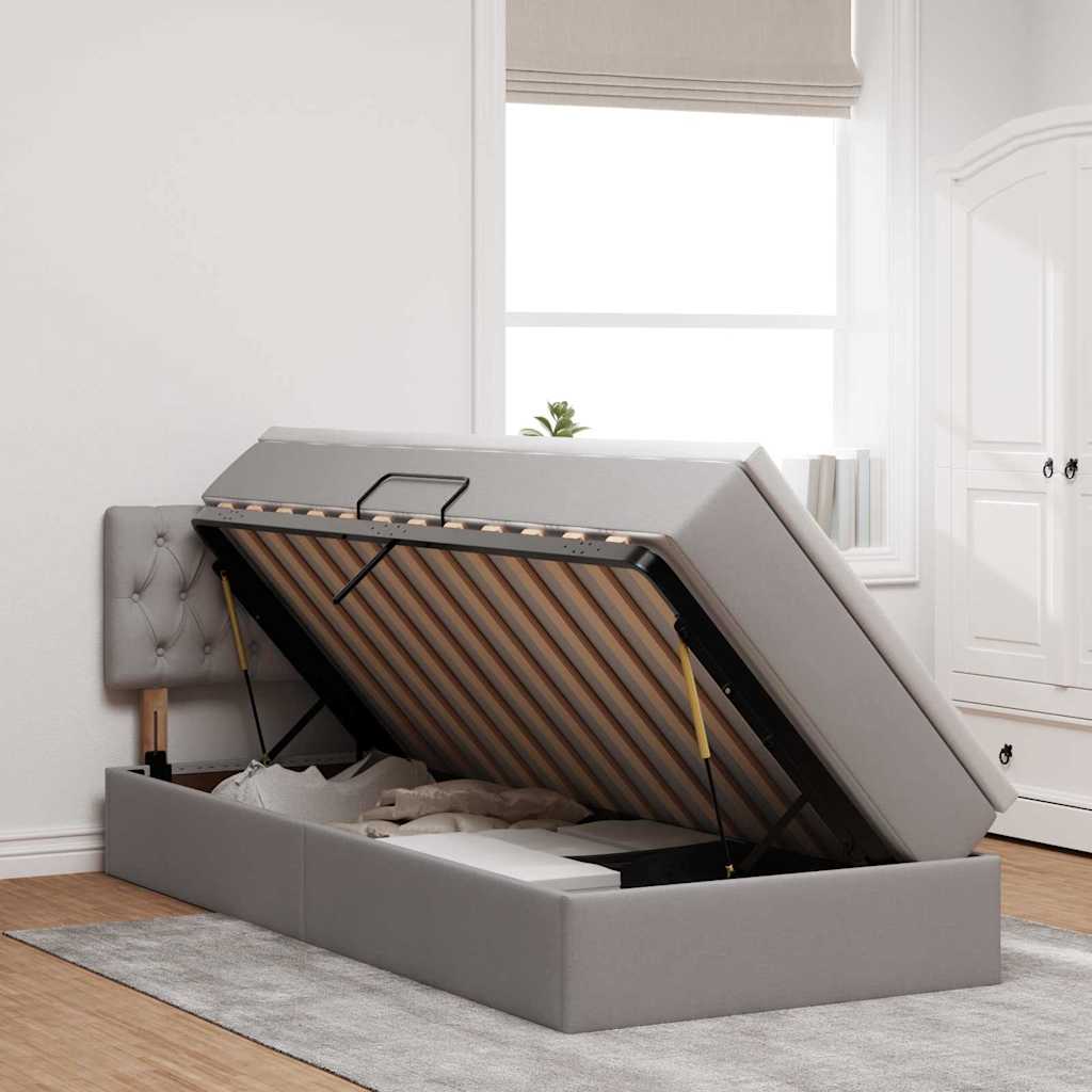 Letto con contenitore e materasso Talpa 90 x 190 cm | homemem39