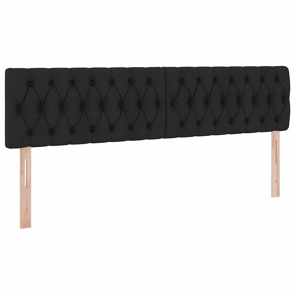 Letto con contenitore e materasso Nero 180 x 200 cm | homemem39