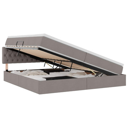 Letto con contenitore e materasso Talpa 200 x 200 cm | homemem39