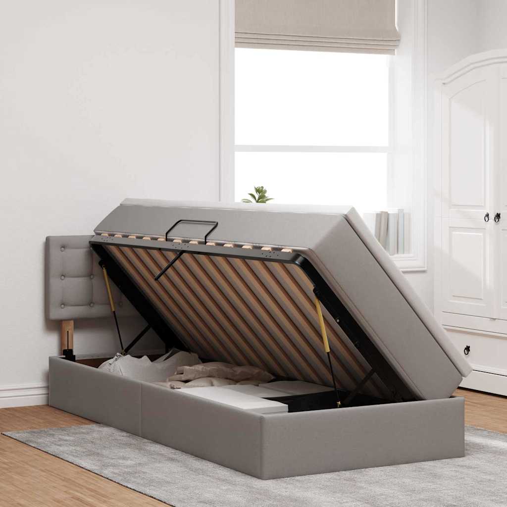 Letto con contenitore e materasso Talpa 90 x 200 cm | homemem39