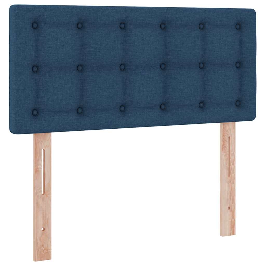 Letto con contenitore e materasso con materasso Blu 90 x 200 cm | homemem39