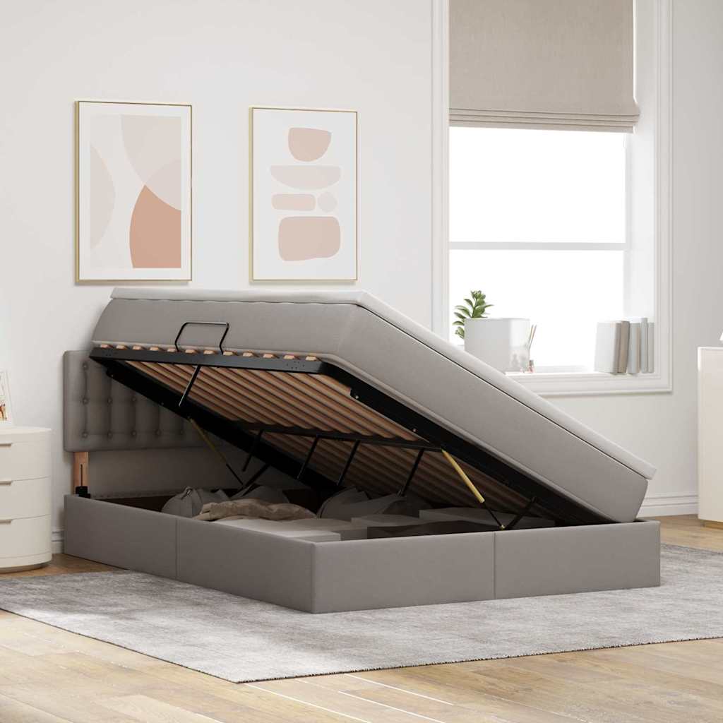 Letto con contenitore e materasso Talpa 140 x 200 cm