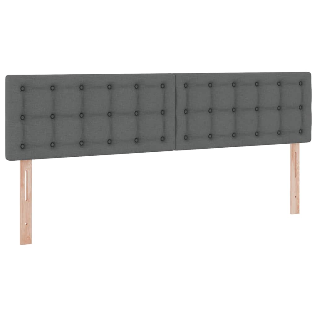 Letto con contenitore e materasso Grigio scuro 160 x 200 cm | homemem39