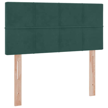 Letto con Contenitore Verde Scuro 100 x 200 cm Velluto | homemem39