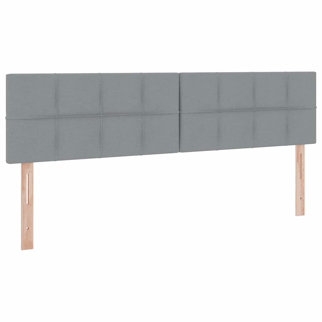 Letto con Contenitore con materasso Grigio chiaro 180 x 200 cm | homemem39