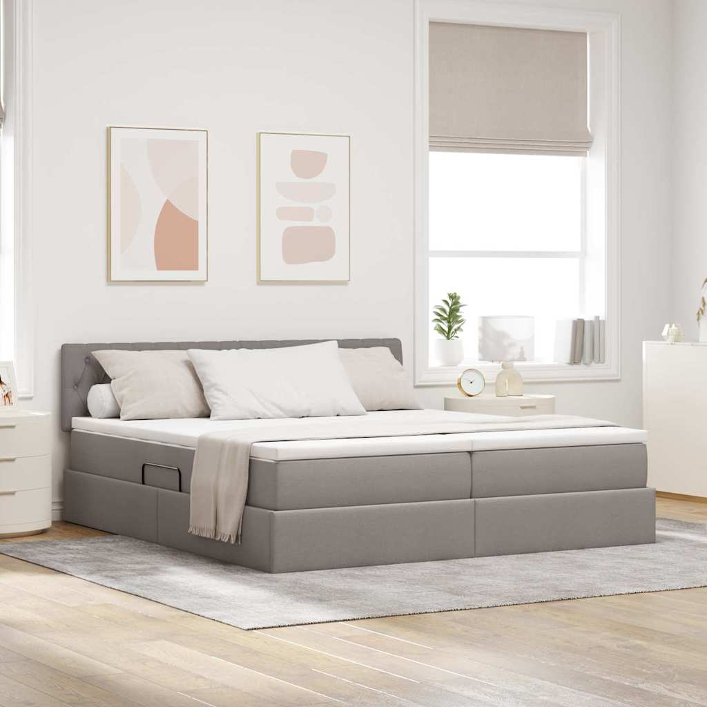 Letto con Contenitore Talpa 200 x 200 cm Pelle Sintetica | homemem39