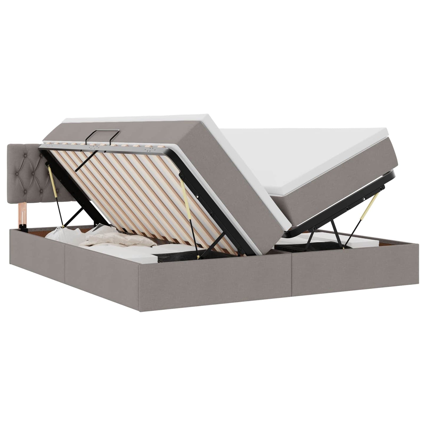Letto con Contenitore Talpa 200 x 200 cm Pelle Sintetica | homemem39