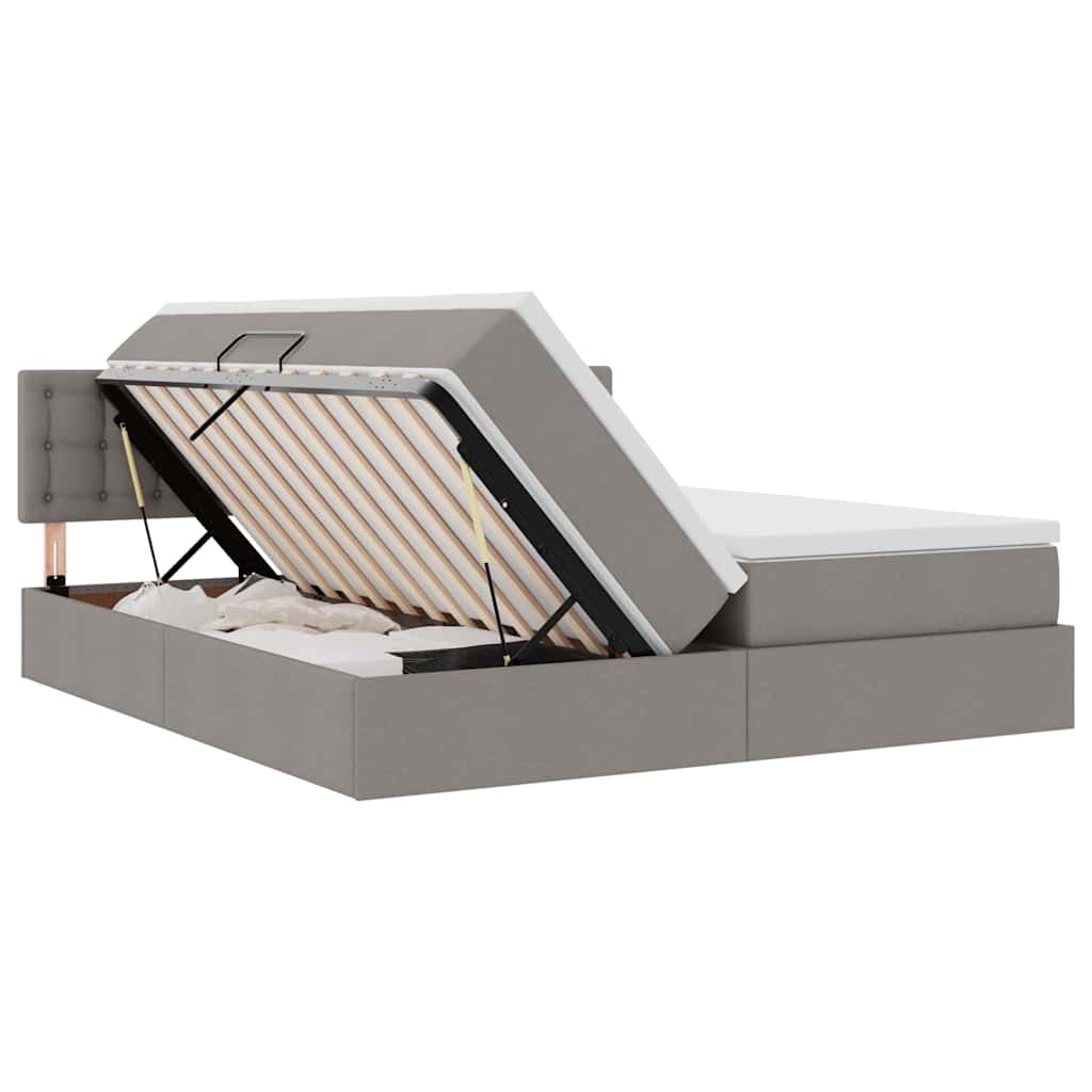 Letto con Contenitore Talpa 200 x 200 cm Pelle Sintetica | homemem39