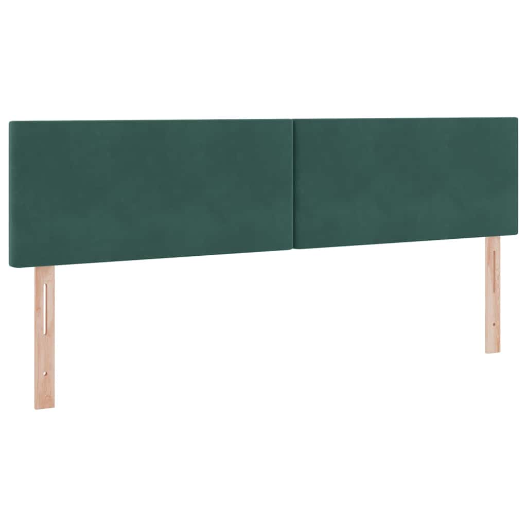 Letto con Contenitore con materasso Verde Scuro 100 x 200 cm | homemem39