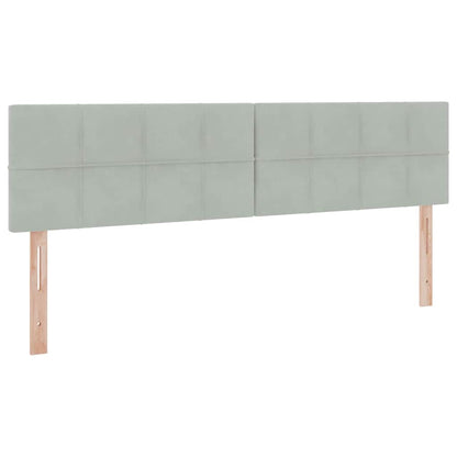 Letto con Contenitore con materasso Grigio chiaro 90 x 200 cm | homemem39