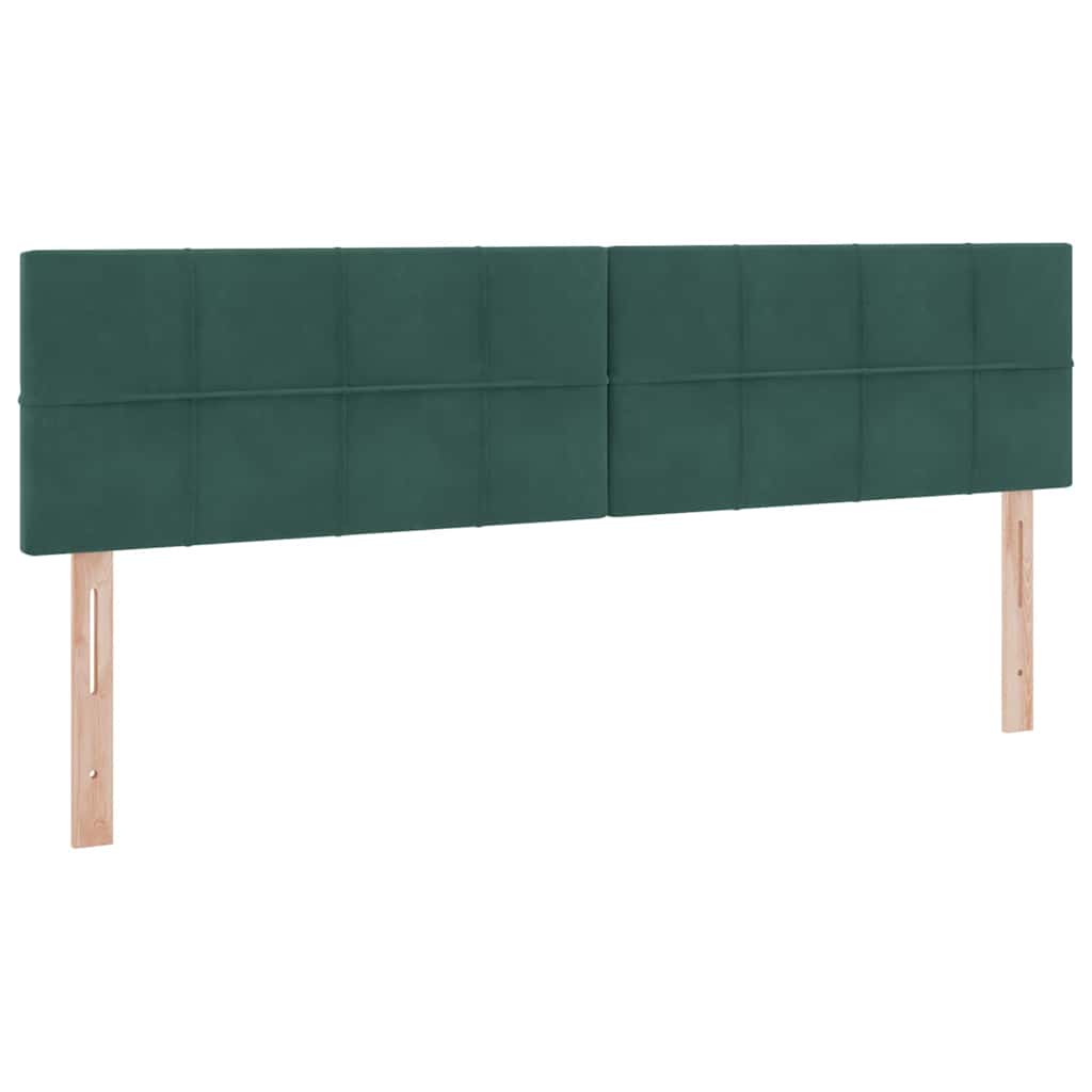 Letto con Contenitore con materasso Verde Scuro 100 x 200 cm | homemem39