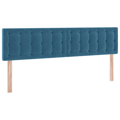 Letto con Contenitore con materasso Blu Scuro 100 x 200 cm | homemem39