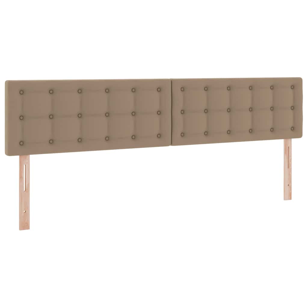 Letto con contenitore e LED con led Grigio chiaro 200 x 200 cm | homemem39