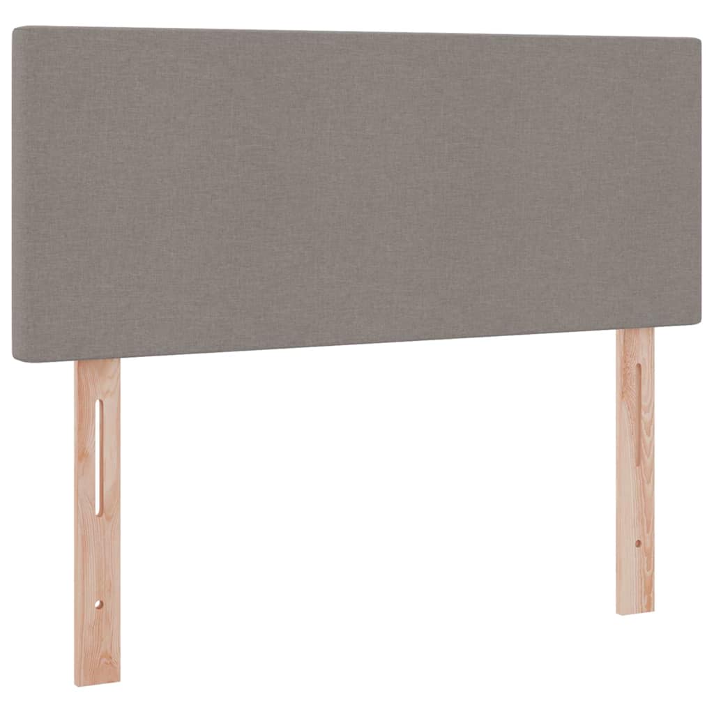 Letto con contenitore LED e materasso Tortora 120 x 200 cm | homemem39