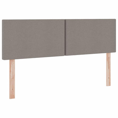 Letto con luci a strisce a LED Talpa 140 x 190 cm Tessuto