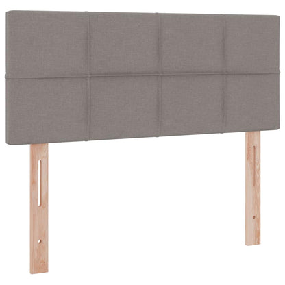 Letto con contenitore LED e materasso Tortora 120 x 200 cm | homemem39