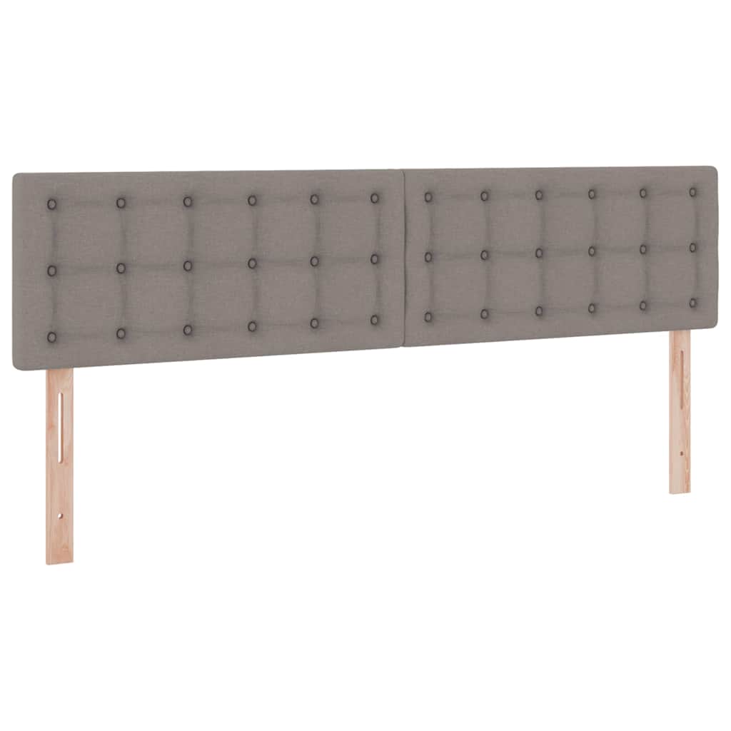 Letto con contenitore LED e materasso Tortora 180 x 200 cm