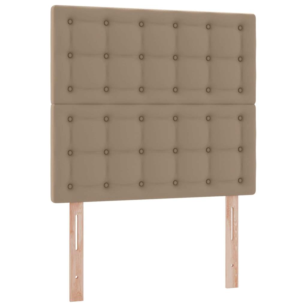 Letto con Contenitore Cappuccino 100 x 200 cm Pelle Sintetica | homemem39