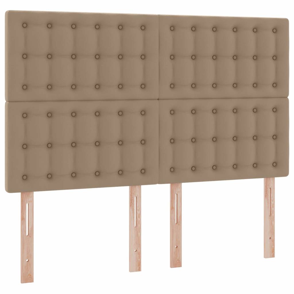 Letto con Contenitore Cappuccino 140 x 190 cm Pelle Sintetica | homemem39