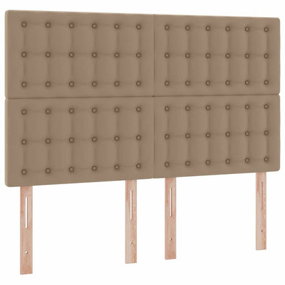 Letto con Contenitore Cappuccino 140 x 200 cm Pelle Sintetica | homemem39