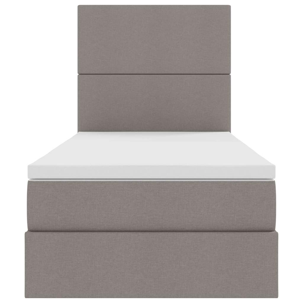 Letto con contenitore e materasso Talpa 90 x 190 cm Tessuto | homemem39