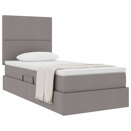 Letto con contenitore e materasso Talpa 90 x 190 cm Tessuto | homemem39
