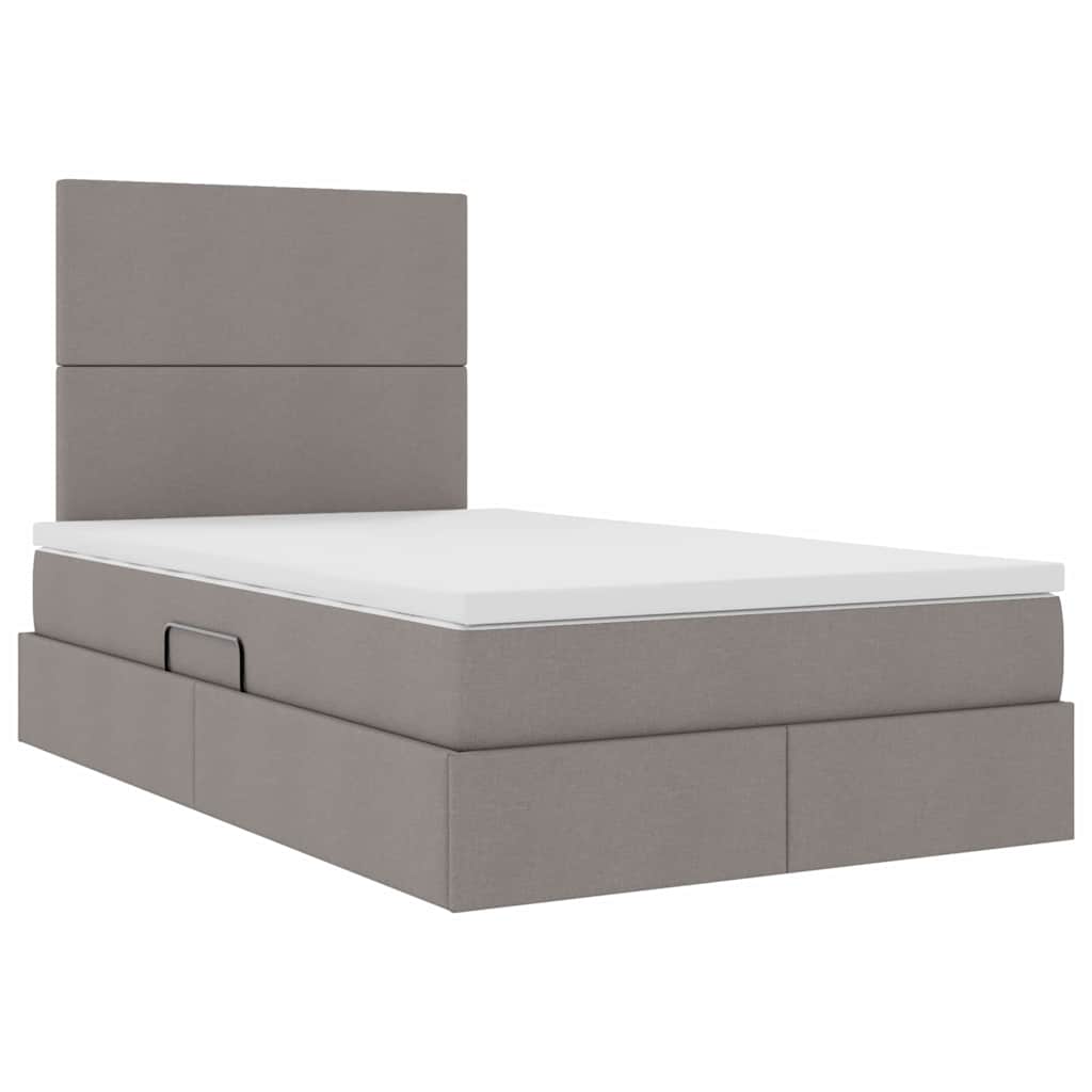 Letto con contenitore e materasso Talpa 120 x 200 cm Tessuto | homemem39