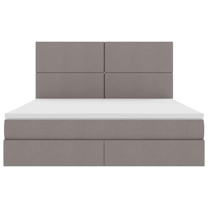 Letto con contenitore e materasso Talpa 160 x 200 cm Tessuto | homemem39