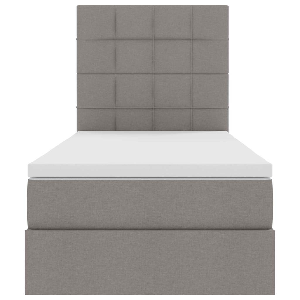 Letto con contenitore e materasso Talpa 90 x 190 cm Tessuto | homemem39