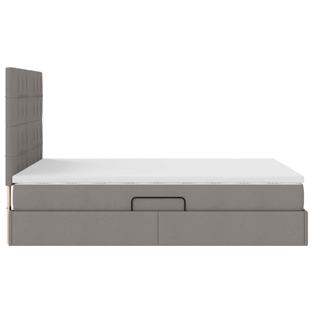 Letto con contenitore e materasso Talpa 140 x 200 cm Tessuto | homemem39