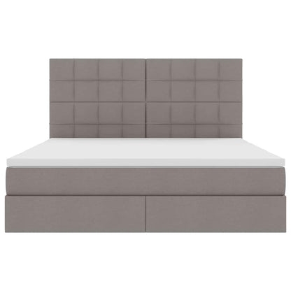 Letto con contenitore e materasso Talpa 180 x 200 cm Tessuto | homemem39