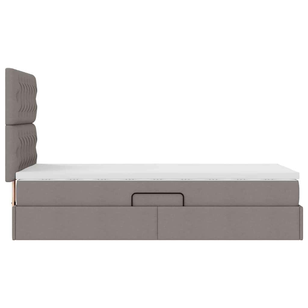 Letto con contenitore e materasso Talpa 90 x 190 cm Tessuto | homemem39